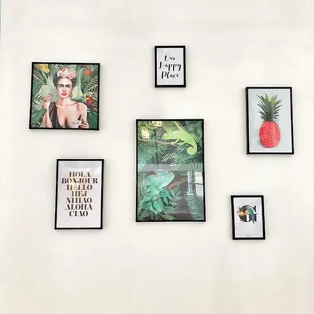 Homelivia, Frida, Mezzanine, Deco Raffinee Et Balcon Appartement