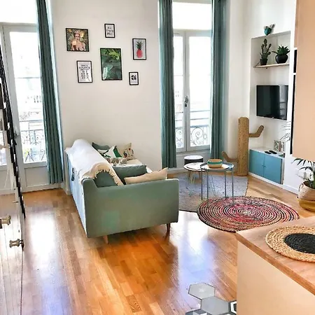 Homelivia, Frida, Mezzanine, Deco Raffinee Et Balcon Appartement *