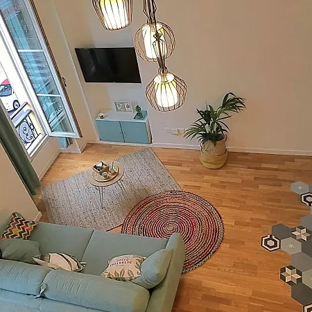 Daire Homelivia, Frida, Mezzanine, Deco Raffinee Et Balcon *