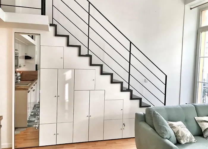 Homelivia, Frida, Mezzanine, Deco Raffinee Et Balcon *