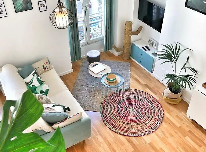 Homelivia, Frida, Mezzanine, Deco Raffinee Et Balcon Apartment Nice