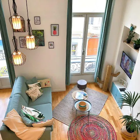 Homelivia, Frida, Mezzanine, Deco Raffinee Et Balcon Apartamento *